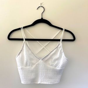 White tank top